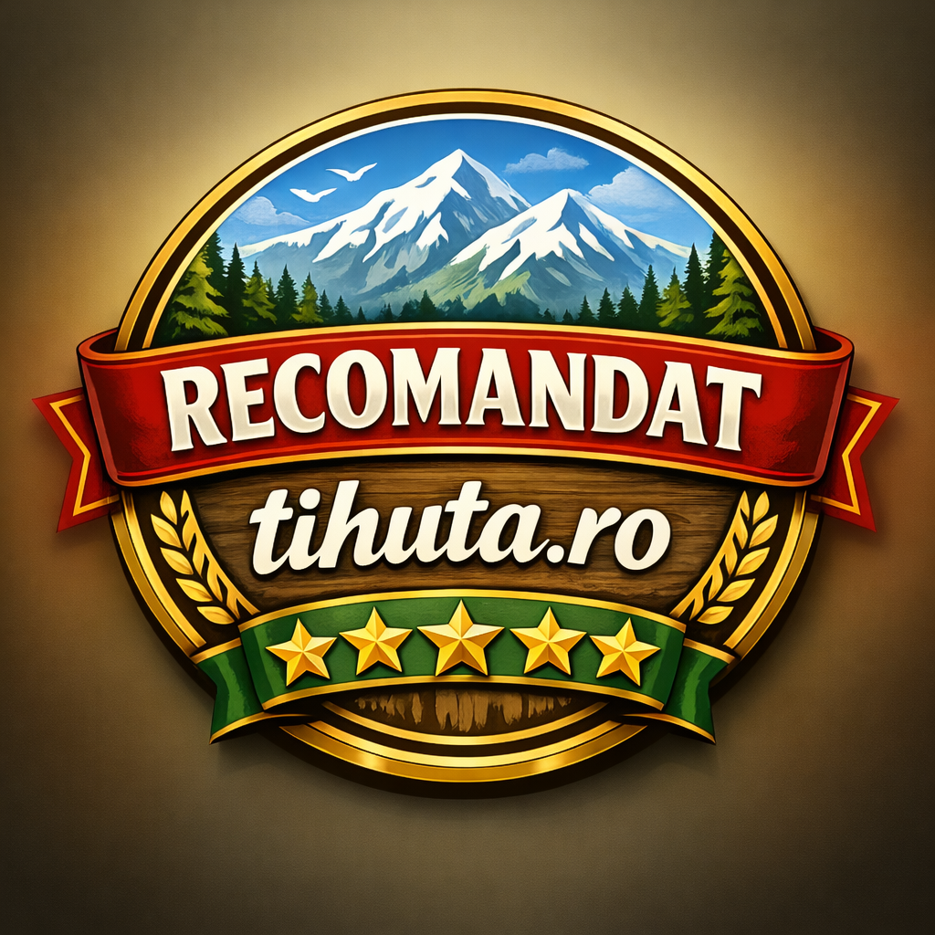 Badge Recomandat tihuta.ro